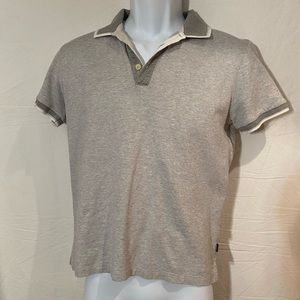 HUGO BOSS Men’s Grey Polo Shirt Sz S